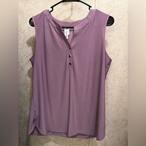 Women’s purple tank top size XL
